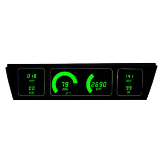 Intellitronix® - Direct Fit LED Digital Gauge Panel, Green