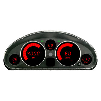 Intellitronix® - Direct Fit LED Digital Gauge Panel, Red