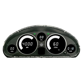 Intellitronix® - Direct Fit LED Digital Gauge Panel, White