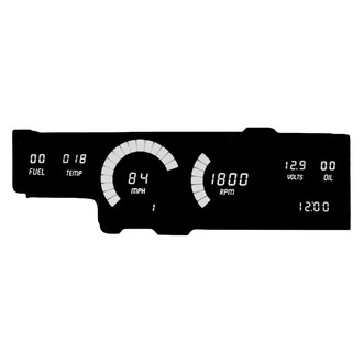 Intellitronix® - Direct Fit LED Digital Gauge Panel, White