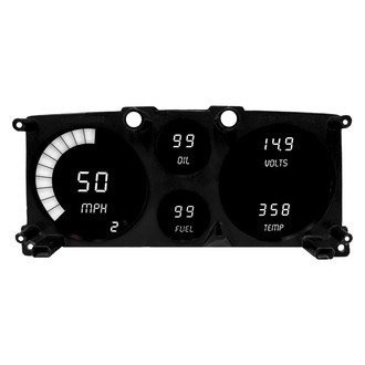 Intellitronix® - Direct Fit LED Digital Gauge Panel, White