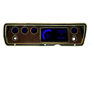 Intellitronix® - Direct Fit LED Digital Gauge Panel, Blue