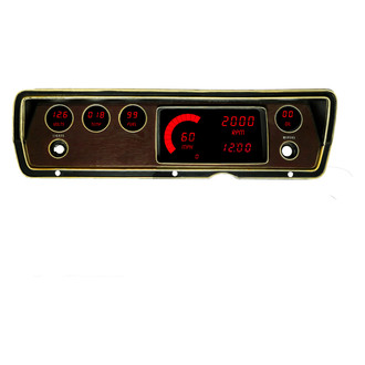 Intellitronix® - Direct Fit LED Digital Gauge Panel, Red