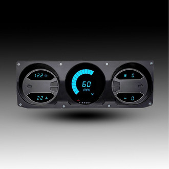 Intellitronix® - Direct Fit LED Digital Gauge Panel, Teal