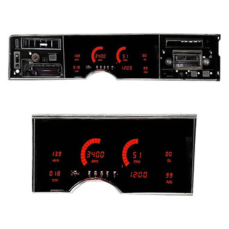 Intellitronix® - Direct Fit LED Digital Gauge Panel, Red