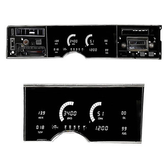 Intellitronix® - Direct Fit LED Digital Gauge Panel, White