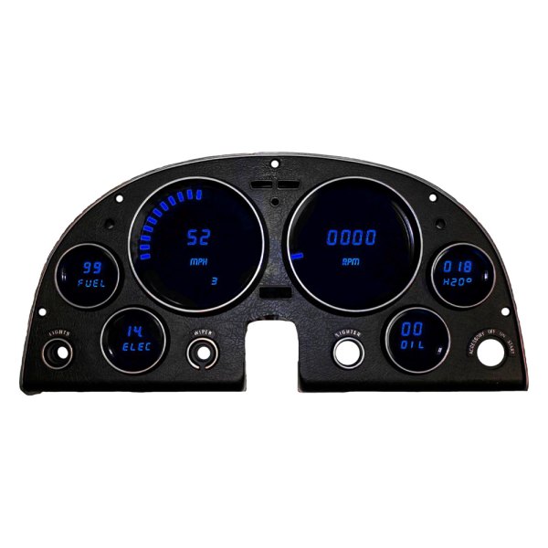 Intellitronix® - Direct Fit LED Digital Gauge Panel, Blue