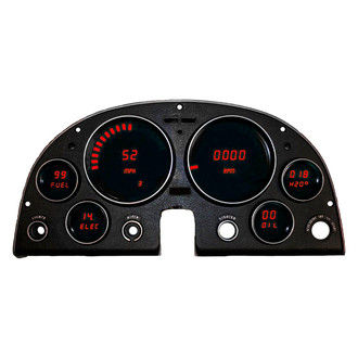 Intellitronix® - Direct Fit LED Digital Gauge Panel, Red