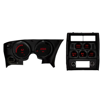 Intellitronix® - Direct Fit LED Digital Gauge Panel, Red