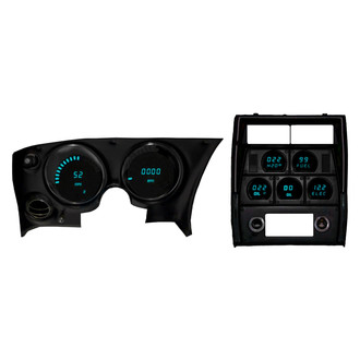 Intellitronix® - Direct Fit LED Digital Gauge Panel, Teal