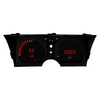 Intellitronix® - Direct Fit LED Digital Gauge Panel, Red