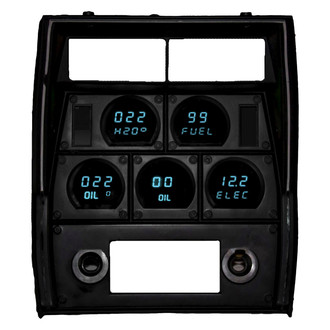 Intellitronix® - Direct Fit LED Digital Gauge Panel, Teal