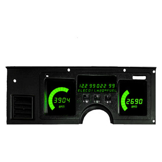 Intellitronix® - Direct Fit LED Digital Gauge Panel, Green