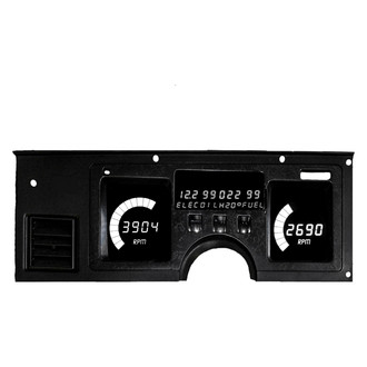 Intellitronix® - Direct Fit LED Digital Gauge Panel, White