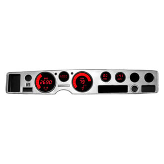 Intellitronix® - Direct Fit LED Digital Gauge Panel, Red