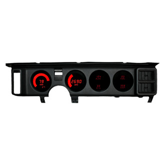 Intellitronix® - Direct Fit LED Digital Gauge Panel, Red
