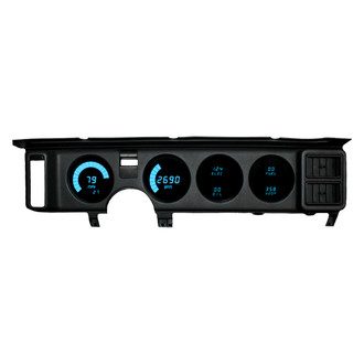 Intellitronix® - Direct Fit LED Digital Gauge Panel, Teal