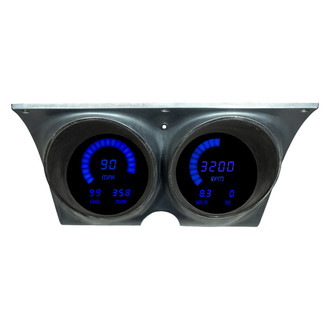 Intellitronix® - Direct Fit LED Digital Gauge Panel, Blue
