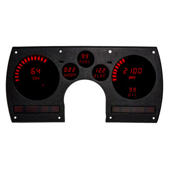 Intellitronix® - Direct Fit LED Digital Gauge Panel, Red