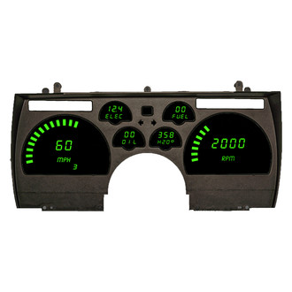 Intellitronix® - Direct Fit LED Digital Gauge Panel, Green