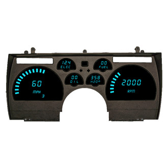 Intellitronix® - Direct Fit LED Digital Gauge Panel, Teal