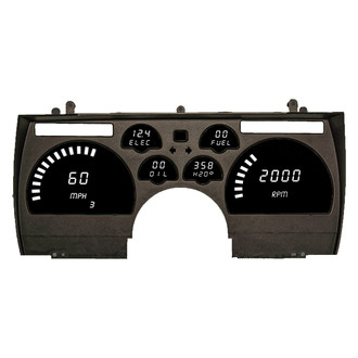 Intellitronix® - Direct Fit LED Digital Gauge Panel, White