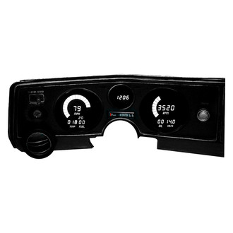 Intellitronix® - Direct Fit LED Digital Gauge Panel, White