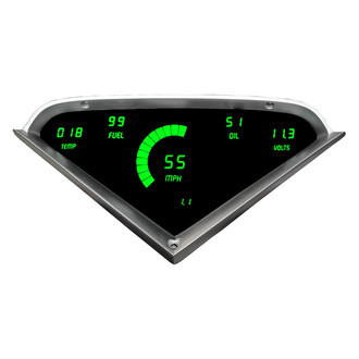 Intellitronix® - Direct Fit LED Digital Gauge Panel, Green
