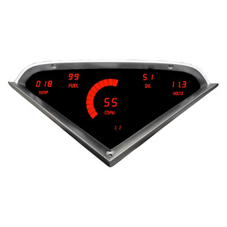 Intellitronix® - Direct Fit LED Digital Gauge Panel, Red