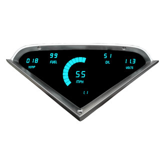Intellitronix® - Direct Fit LED Digital Gauge Panel, Teal