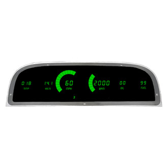 Intellitronix® - Direct Fit LED Digital Gauge Panel, Green