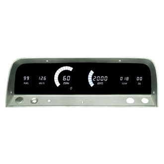 Intellitronix® - Direct Fit LED Digital Gauge Panel, White