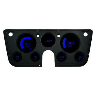 Intellitronix® - Direct Fit LED Digital Gauge Panel, Blue