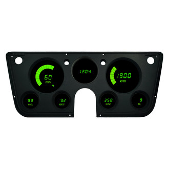 Intellitronix® - Direct Fit LED Digital Gauge Panel, Green