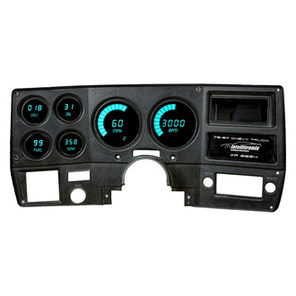 Intellitronix® - Direct Fit LED Digital Gauge Panel, Teal