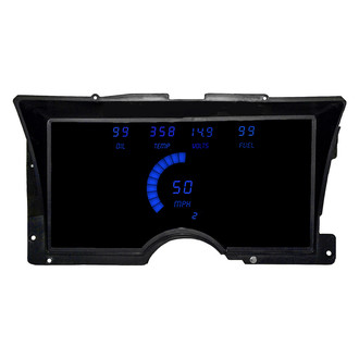 Intellitronix® - Direct Fit LED Digital Gauge Panel, Blue