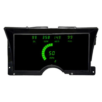Intellitronix® - Direct Fit LED Digital Gauge Panel, Green