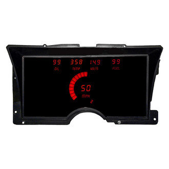 Intellitronix® - Direct Fit LED Digital Gauge Panel, Red