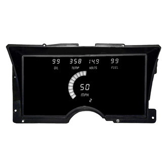 Intellitronix® - Direct Fit LED Digital Gauge Panel, White