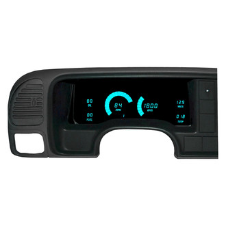 Intellitronix® - Direct Fit LED Digital Gauge Panel, Teal