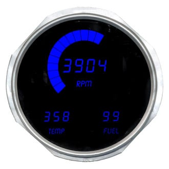 Intellitronix® - Replacement Direct Fit LED Digital Gauge Panel, Blue