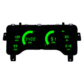 Intellitronix® - Direct Fit LED Digital Gauge Panel, Green