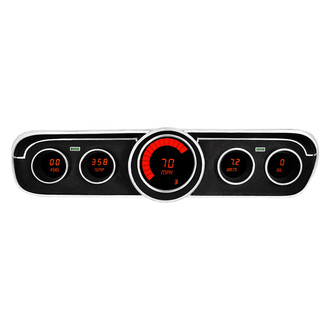 Intellitronix® - Direct Fit LED Digital Gauge Panel, Red
