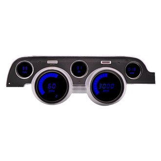 Intellitronix® - Direct Fit LED Digital Gauge Panel, Blue