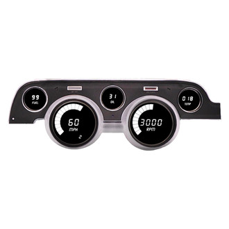 Intellitronix® - Direct Fit LED Digital Gauge Panel, White