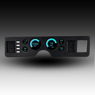 Intellitronix® - Direct Fit LED Digital Gauge Panel, Teal