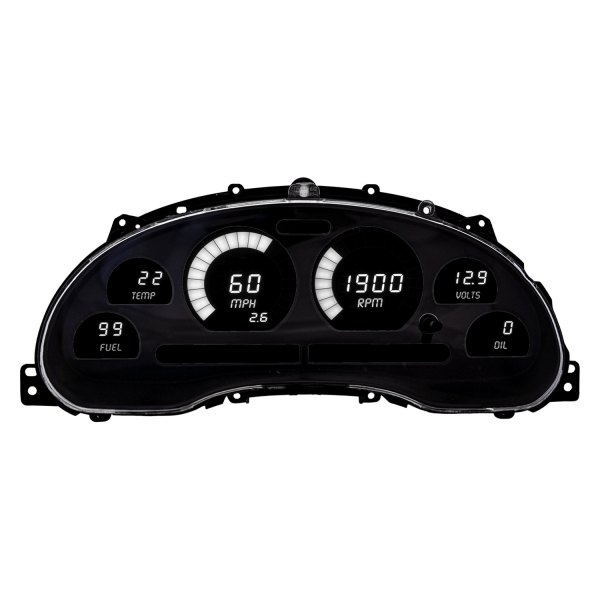 Intellitronix® - Direct Fit LED Digital Gauge Panel, White