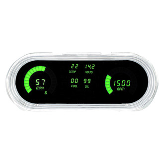 Intellitronix® - Direct Fit LED Digital Gauge Panel, Green