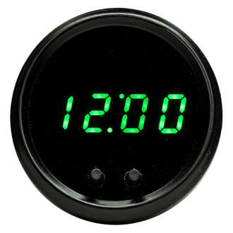 Intellitronix® - 2-1/16" LED Digital Clock, Green