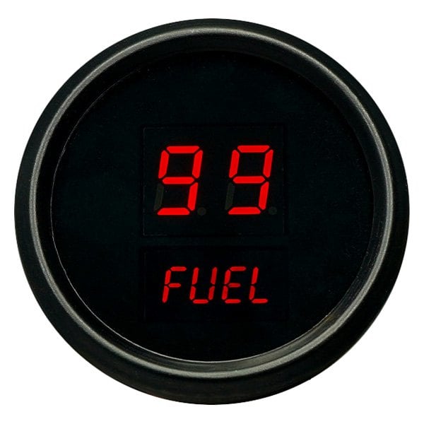 Intellitronix M R Led Digital Fuel Level Gauge Red